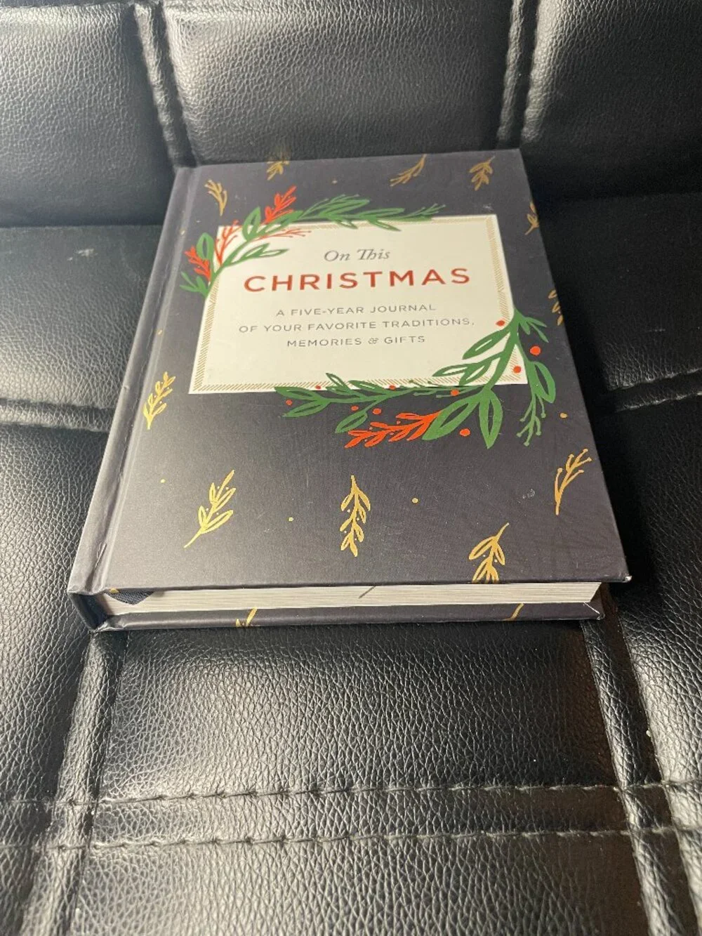 On This Christmas: A Five-Year Journal of Your Favorite Traditions-Hardover